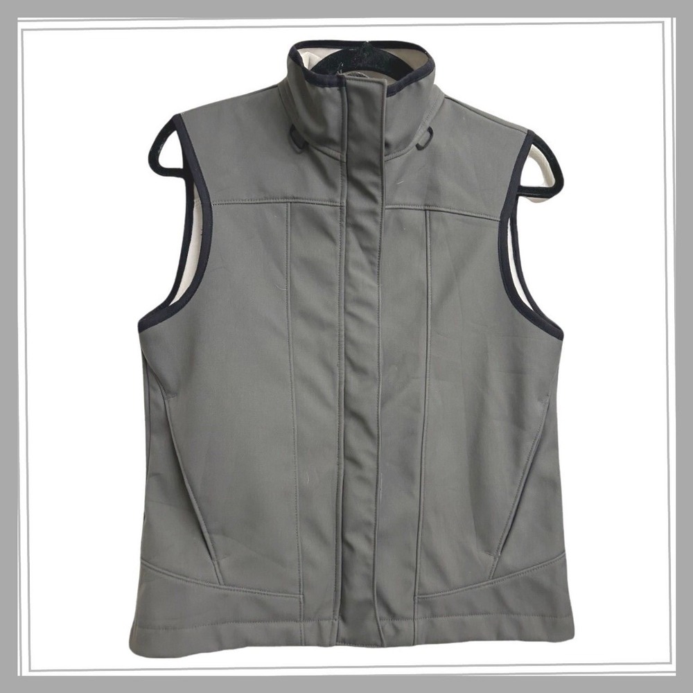 Columbia Convert Elena Trail Boardwear Vest Grey Fleece Lining Women's Sz. M